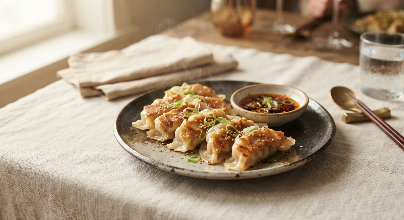 Gyoza au porc et chou