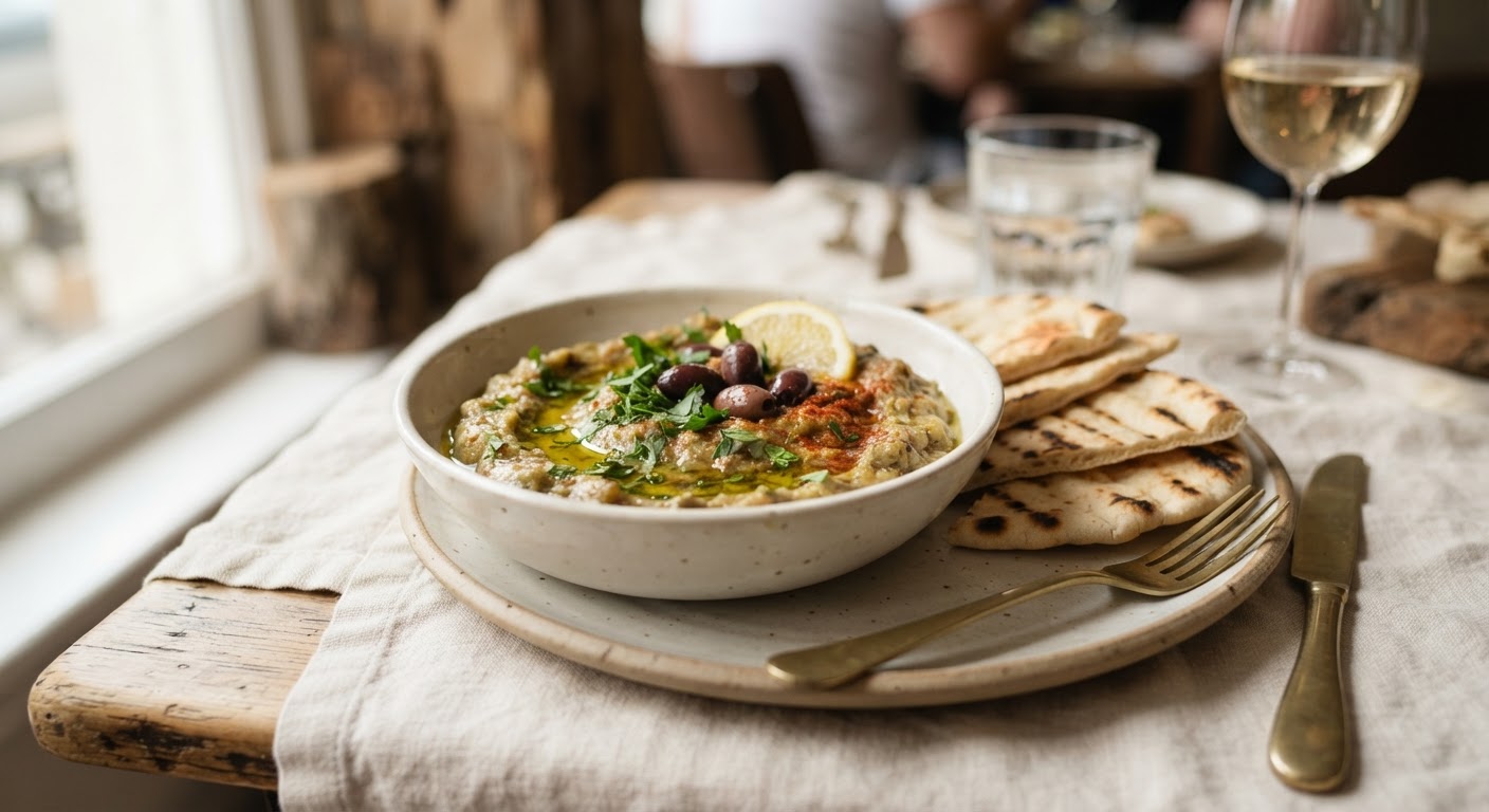 Melitzanosalata (Caviar d'Aubergine Grec)