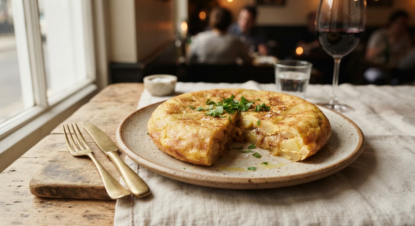 Tortilla de patatas classique