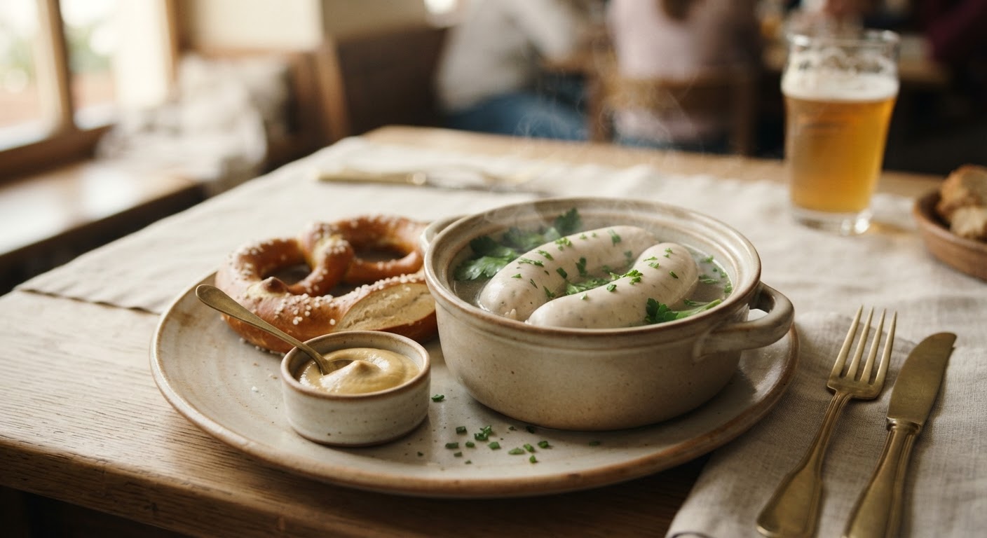 Weisswurst (Saucisse Blanche Bavaroise)