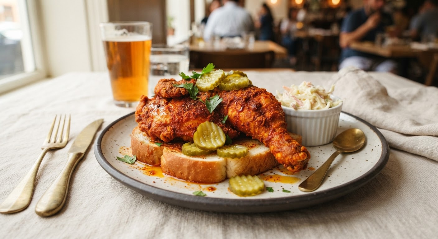 Nashville hot chicken