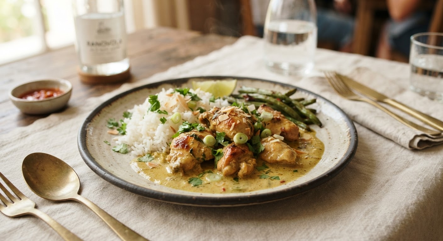 Akoho sy Voanio (Poulet au Coco de Madagascar)