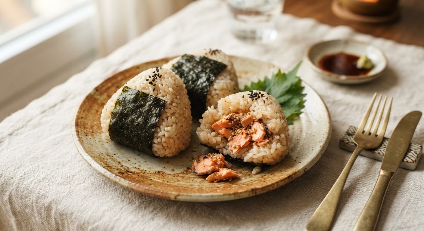 Onigiri saumon