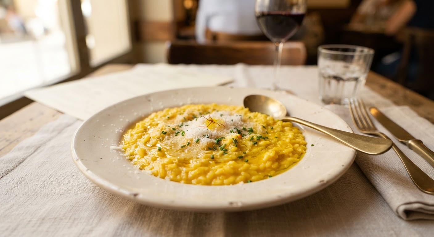 Risotto milanais