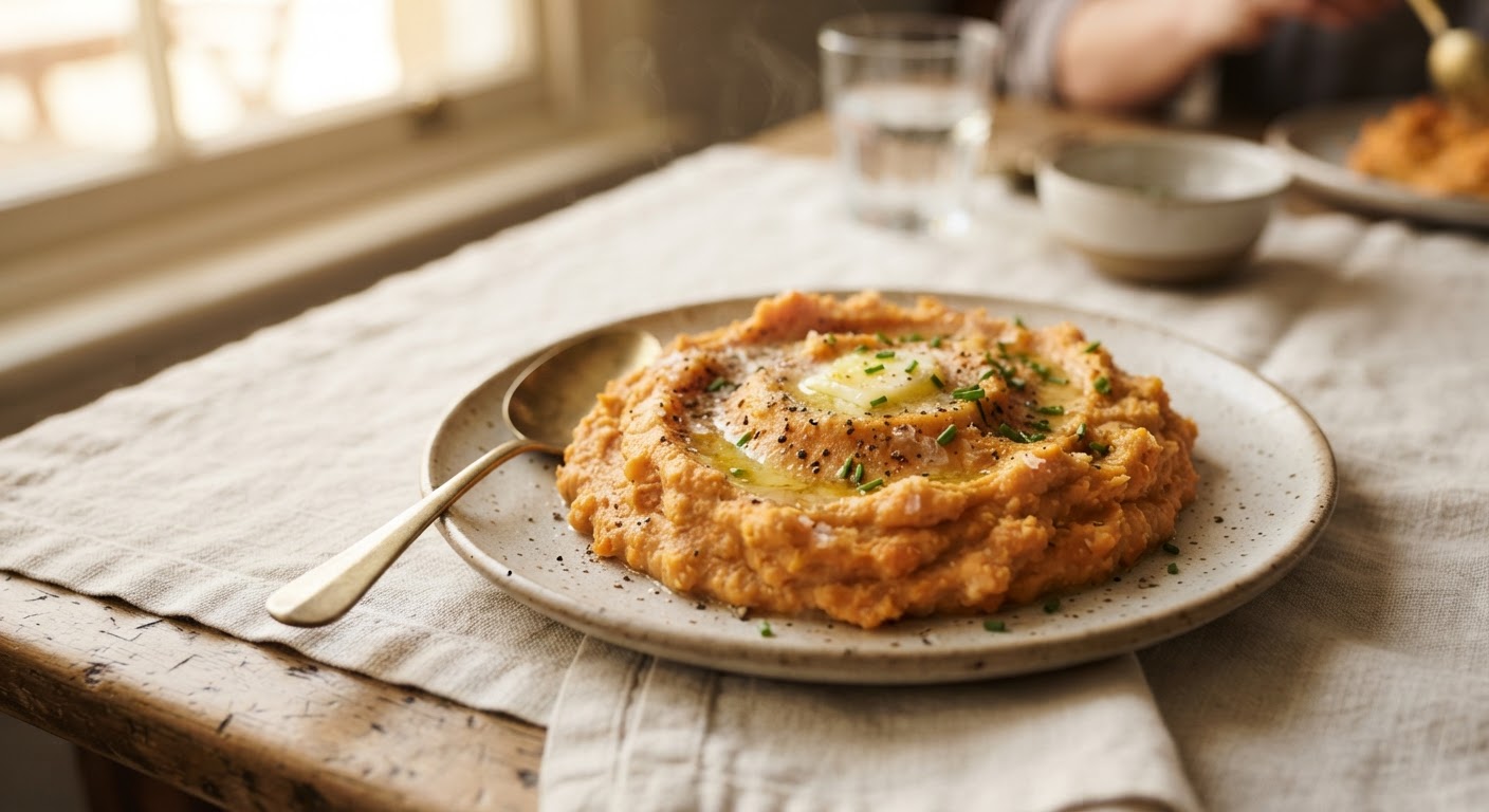 Sweet potato mash