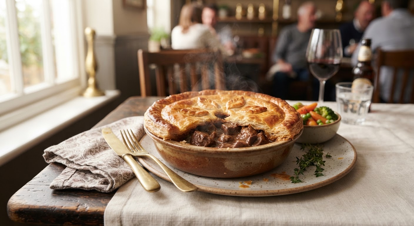 Steak and kidney pie