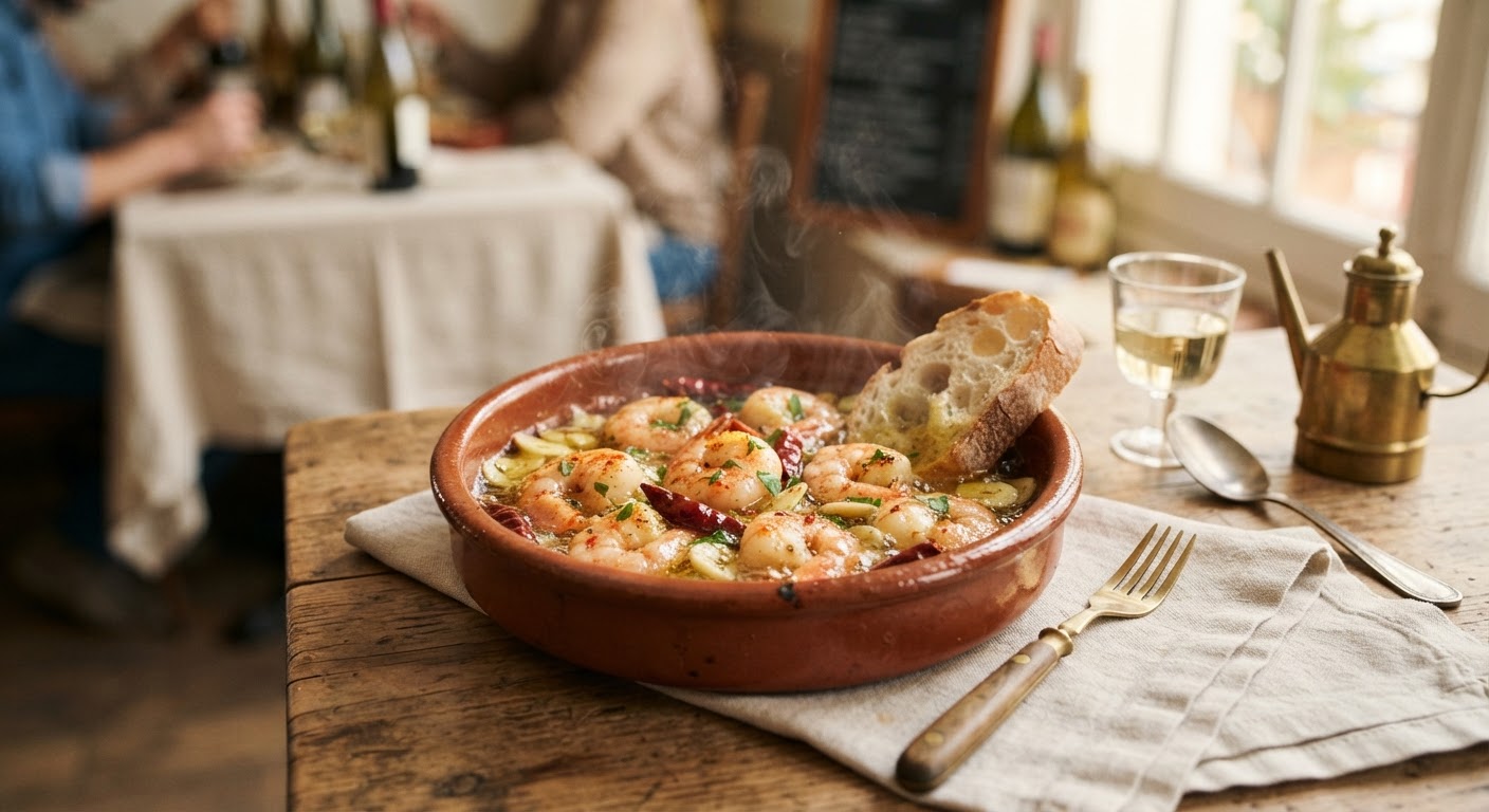 Gambas al ajillo