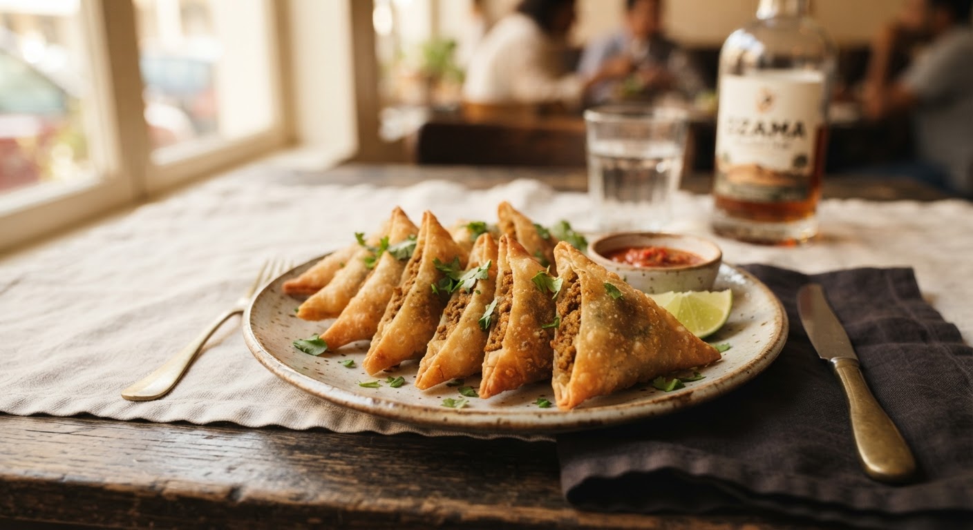 Sambos de Zébu Malgaches (Samossas à la Viande)