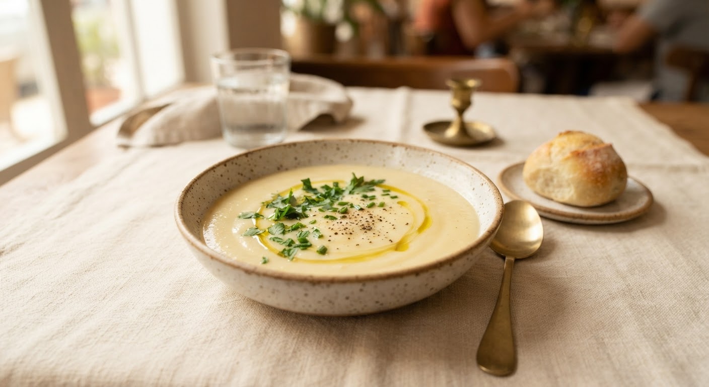 Sopa de mandioquinha