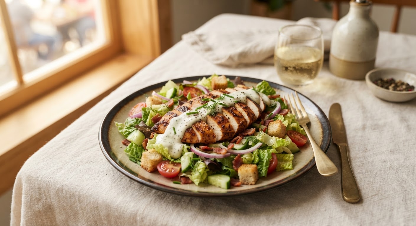Ranch chicken salad