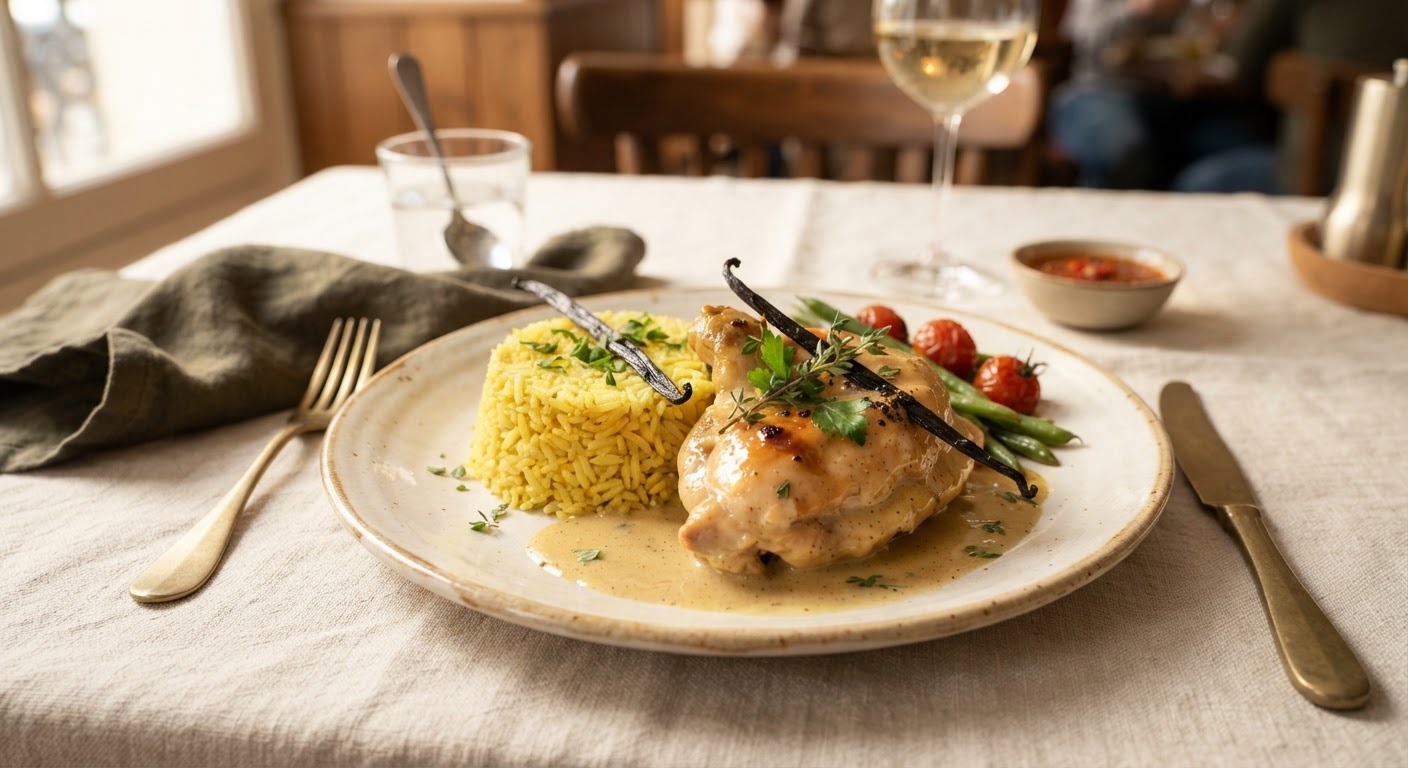 Poulet Vanille de Madagascar