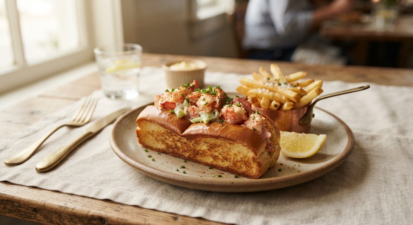 New England lobster roll