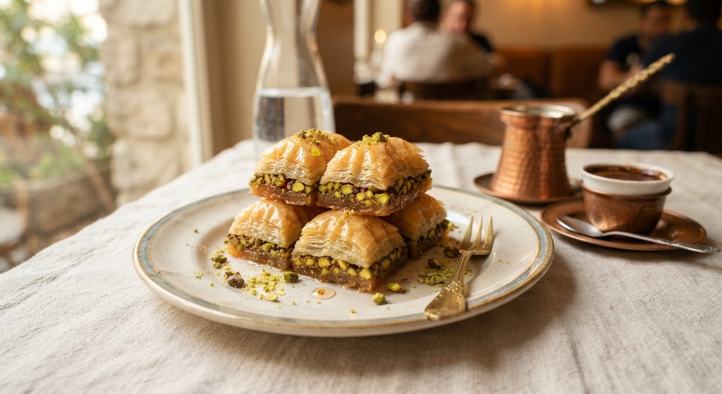 Baklava Libanais aux Pistaches