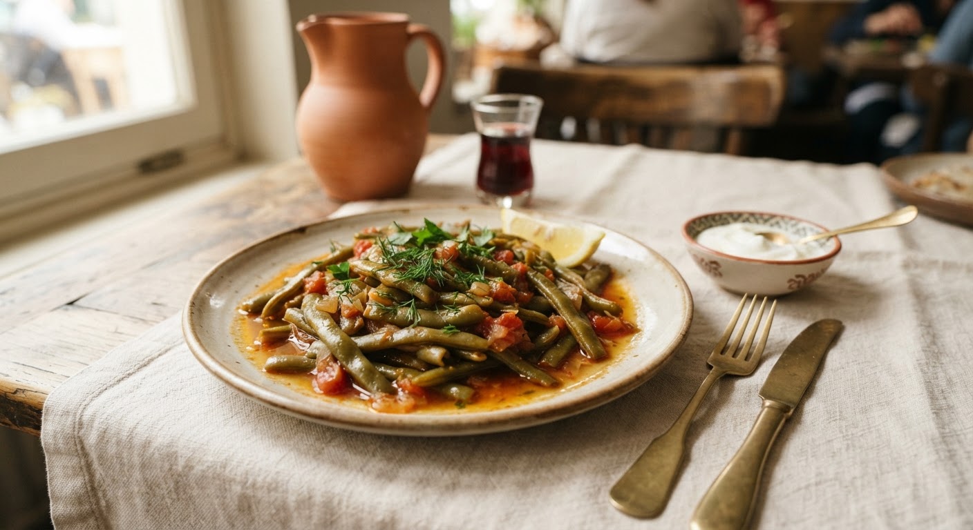 Zeytinyağlı Fasulye (Haricots Verts à l'Huile d'Olive)