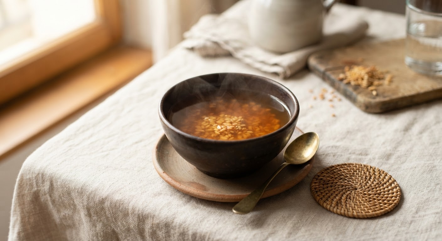 Ranovola (Tisane de riz grillé malgache)