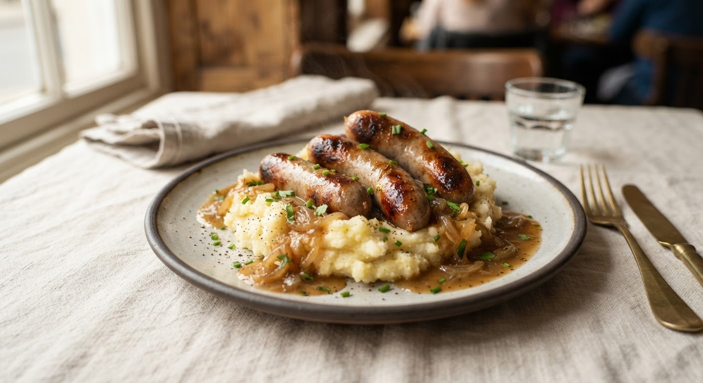 Bangers and mash