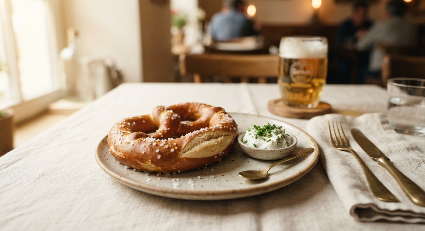 Bretzel Maison au Gros Sel
