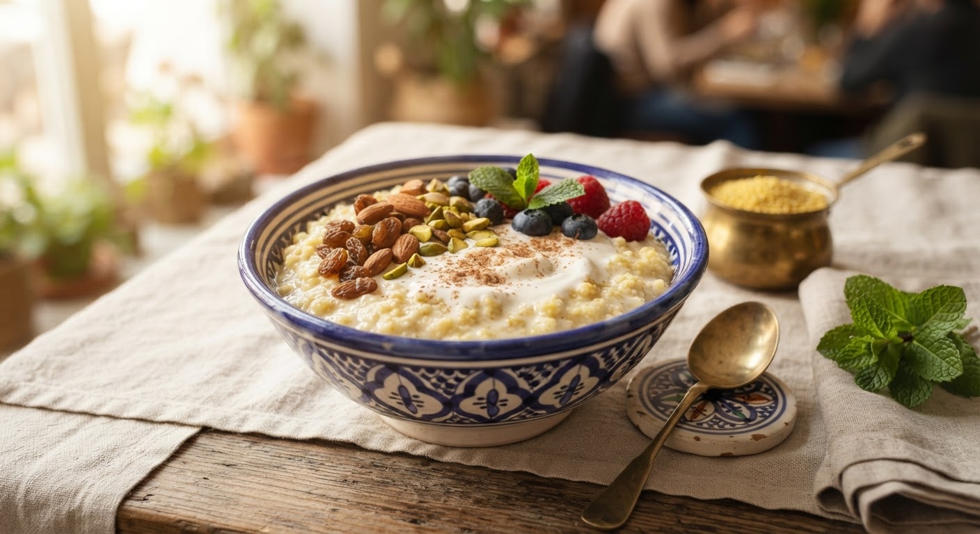 Thiakry Sénégalaise (Couscous de Mil Sucré)