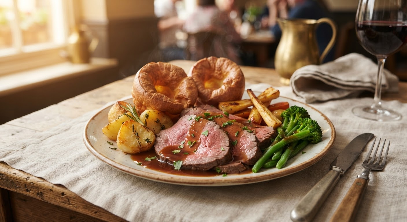 Roast beef Yorkshire