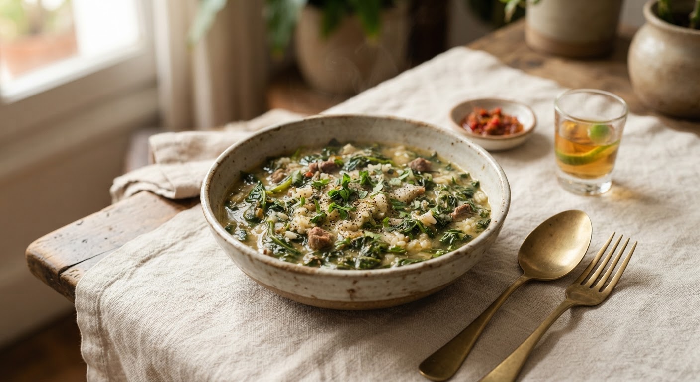 Vary Amin'anana (Riz aux Brèdes)