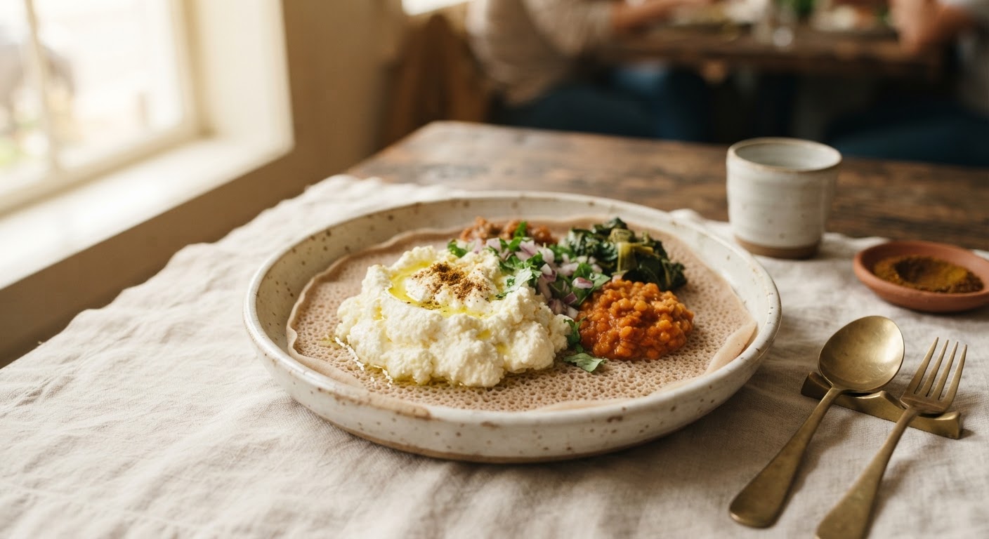 Ayib (Fromage Frais Éthiopien)