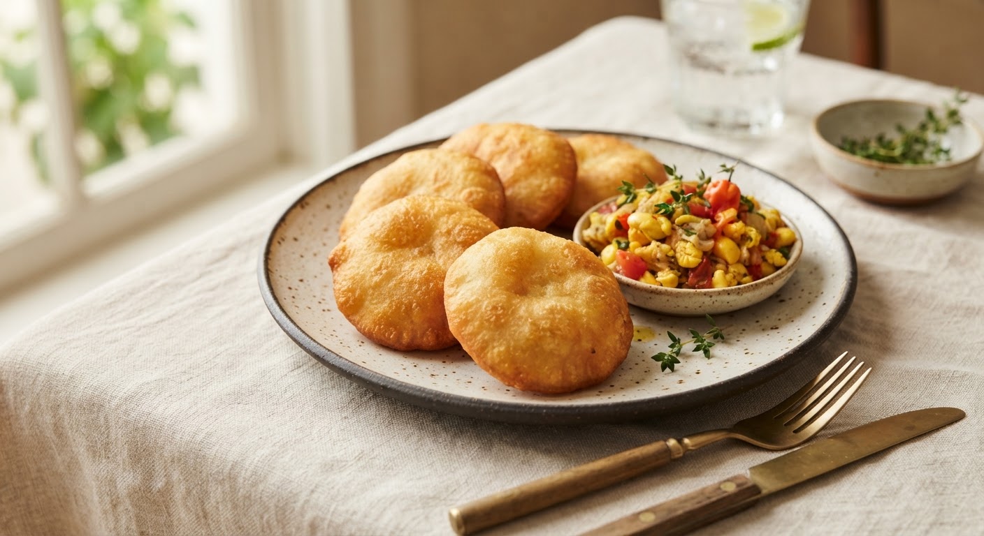 Johnny Cakes (Fried Dumplings Jamaïcains)