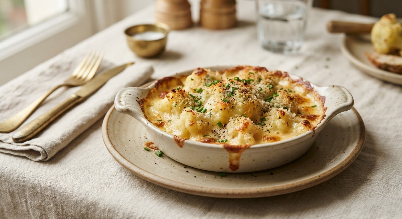 Cauliflower cheese