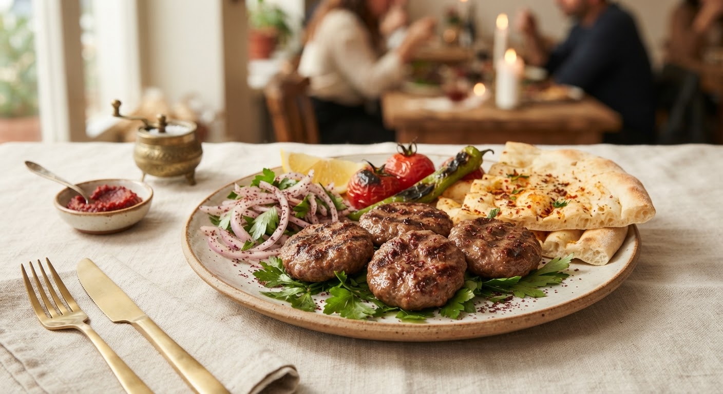 Izgara Köfte (Boulettes de viande grillées)