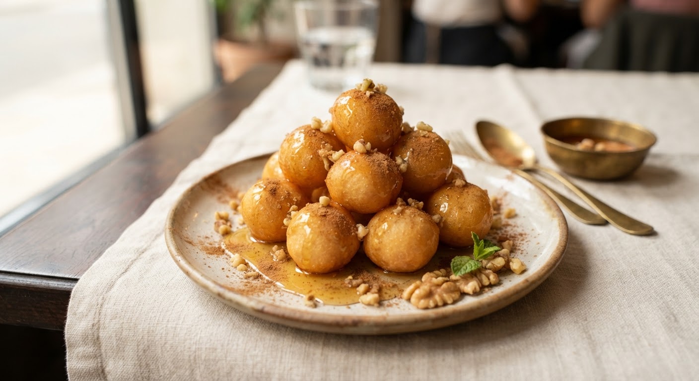 Loukoumades (Beignets au Miel et Cannelle)