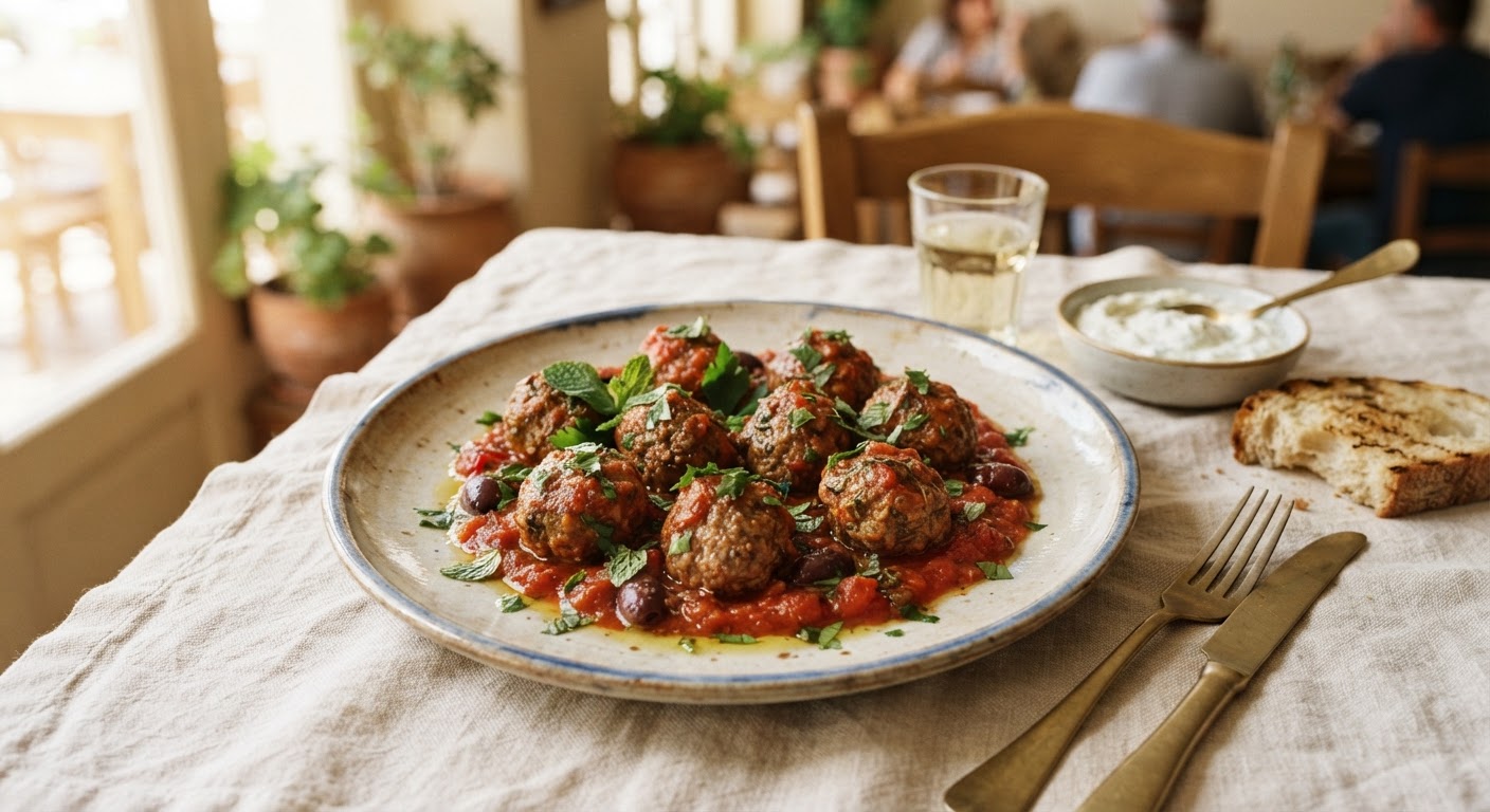 Keftedes (Boulettes de viande grecques à la menthe)