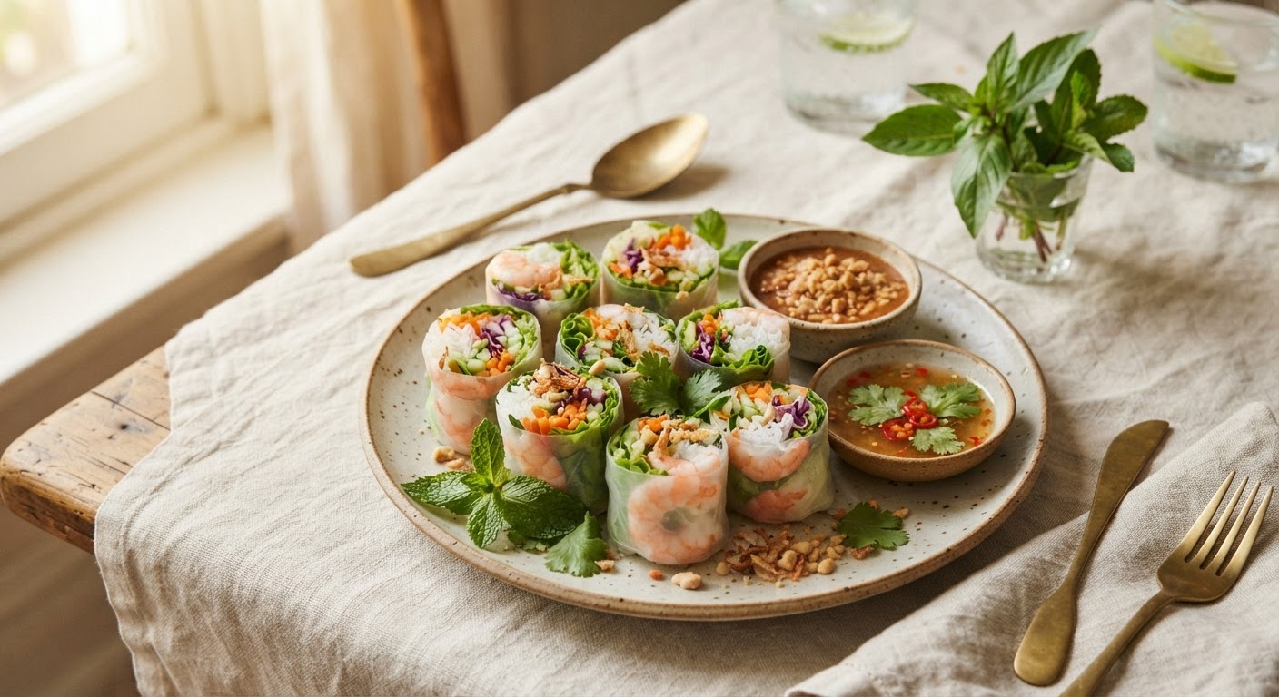 Rouleaux de Printemps Frais (Poh Pia Sod)
