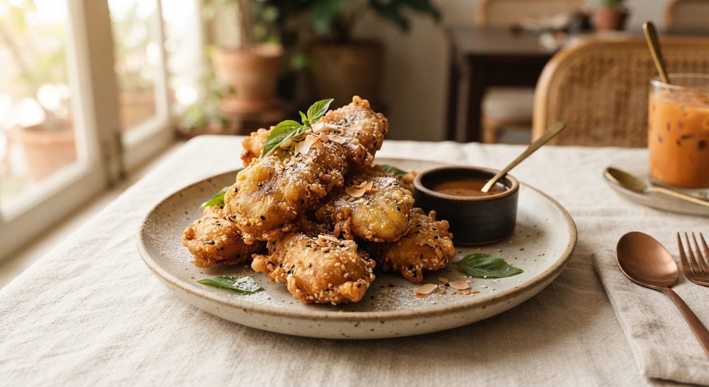 Kluay Tod (Beignets de banane thaïs)