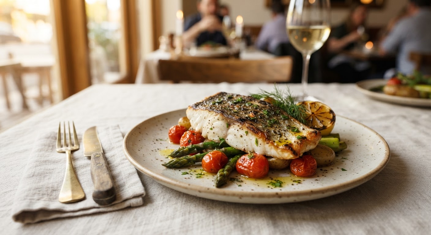 Grilled snapper