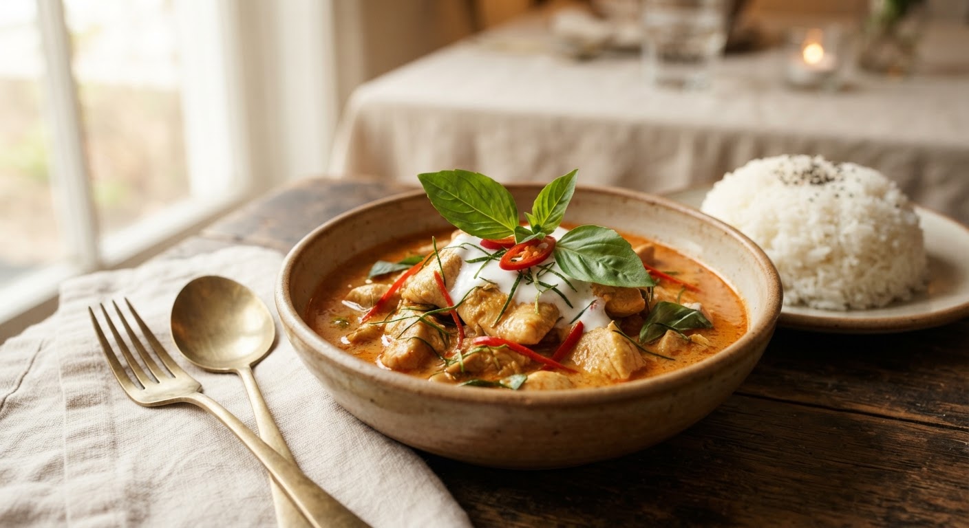 Panang Curry de Poulet