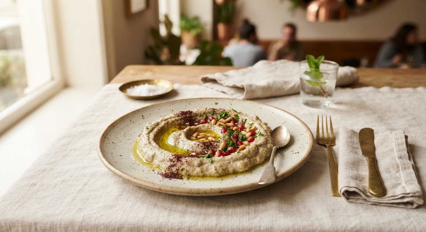 Baba Ghanoush (Moutabal d'aubergine grillée)