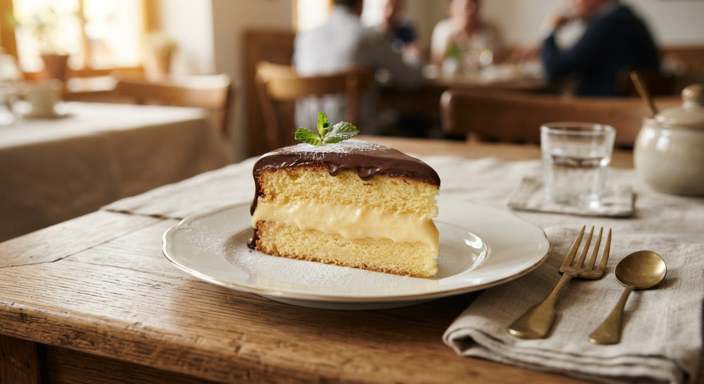 Boston cream pie
