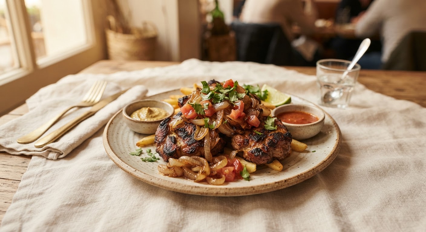 Dibi d'agneau à la sénégalaise