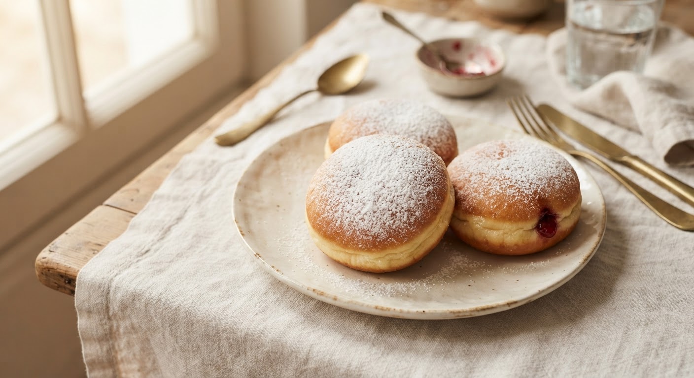 Berliner Pfannkuchen (Beignets berlinois traditionnels)