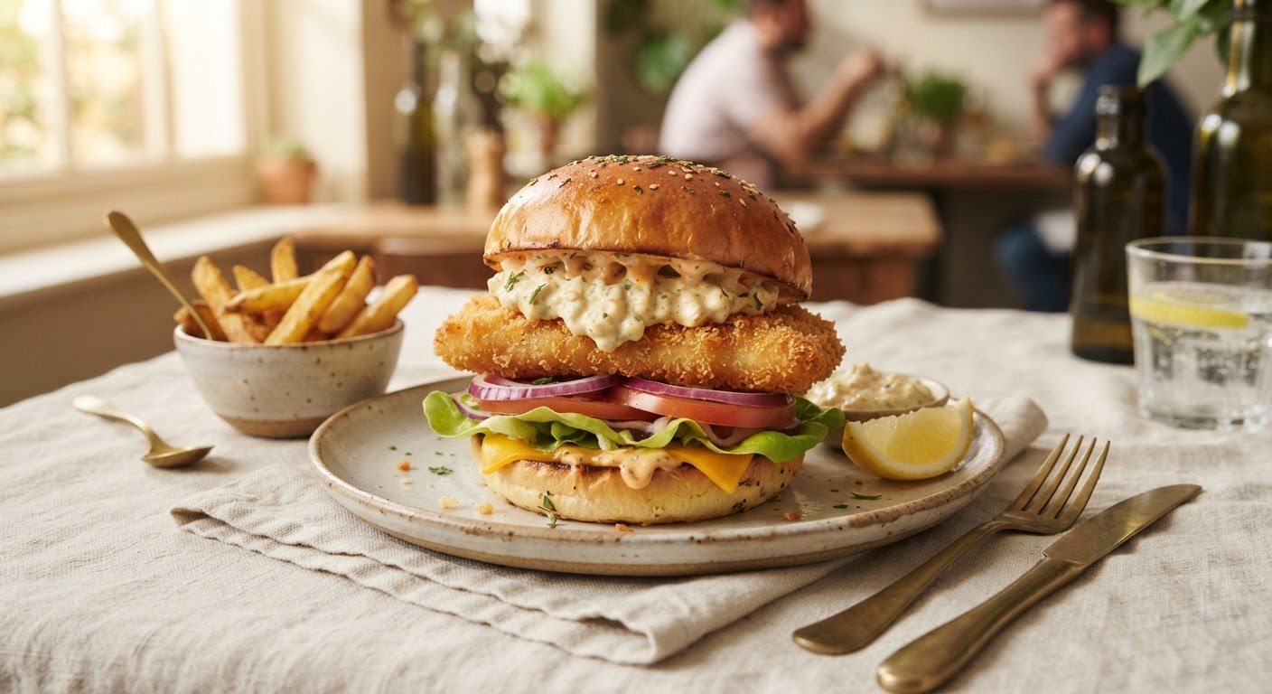 Fish burger