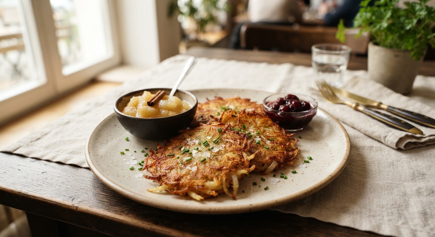Kartoffelpuffer (Galettes de pommes de terre)