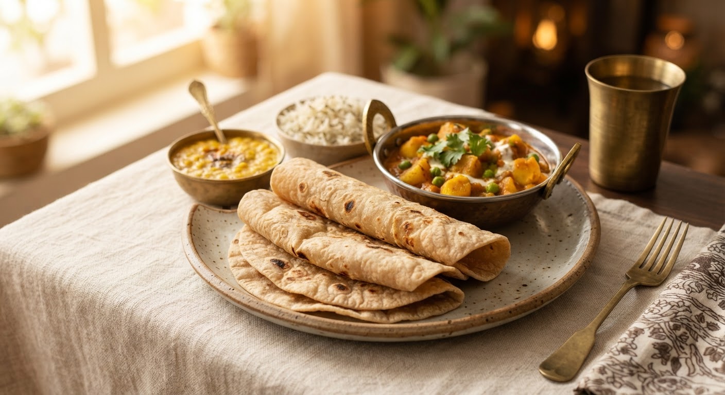 Chapati (Galette Indienne de Tous les Jours)