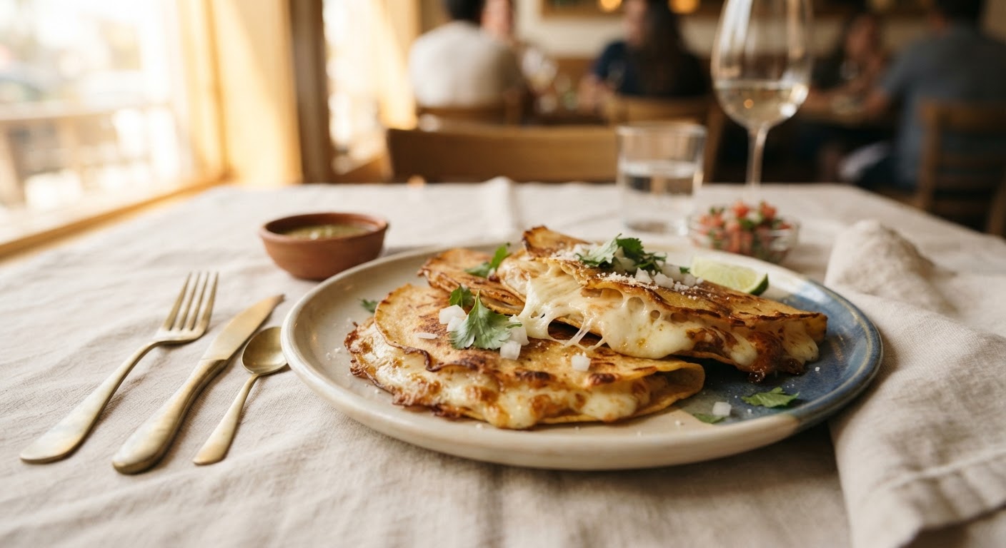 Quesadillas de queso