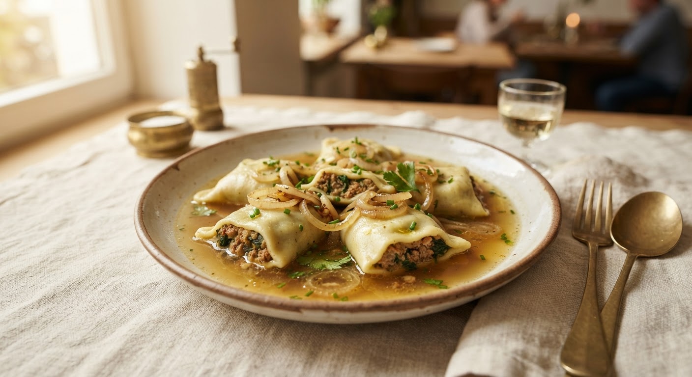 Maultaschen (Raviolis Souabes Farcis)