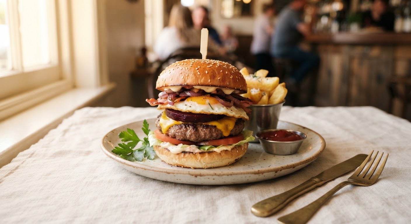 Beetroot burger