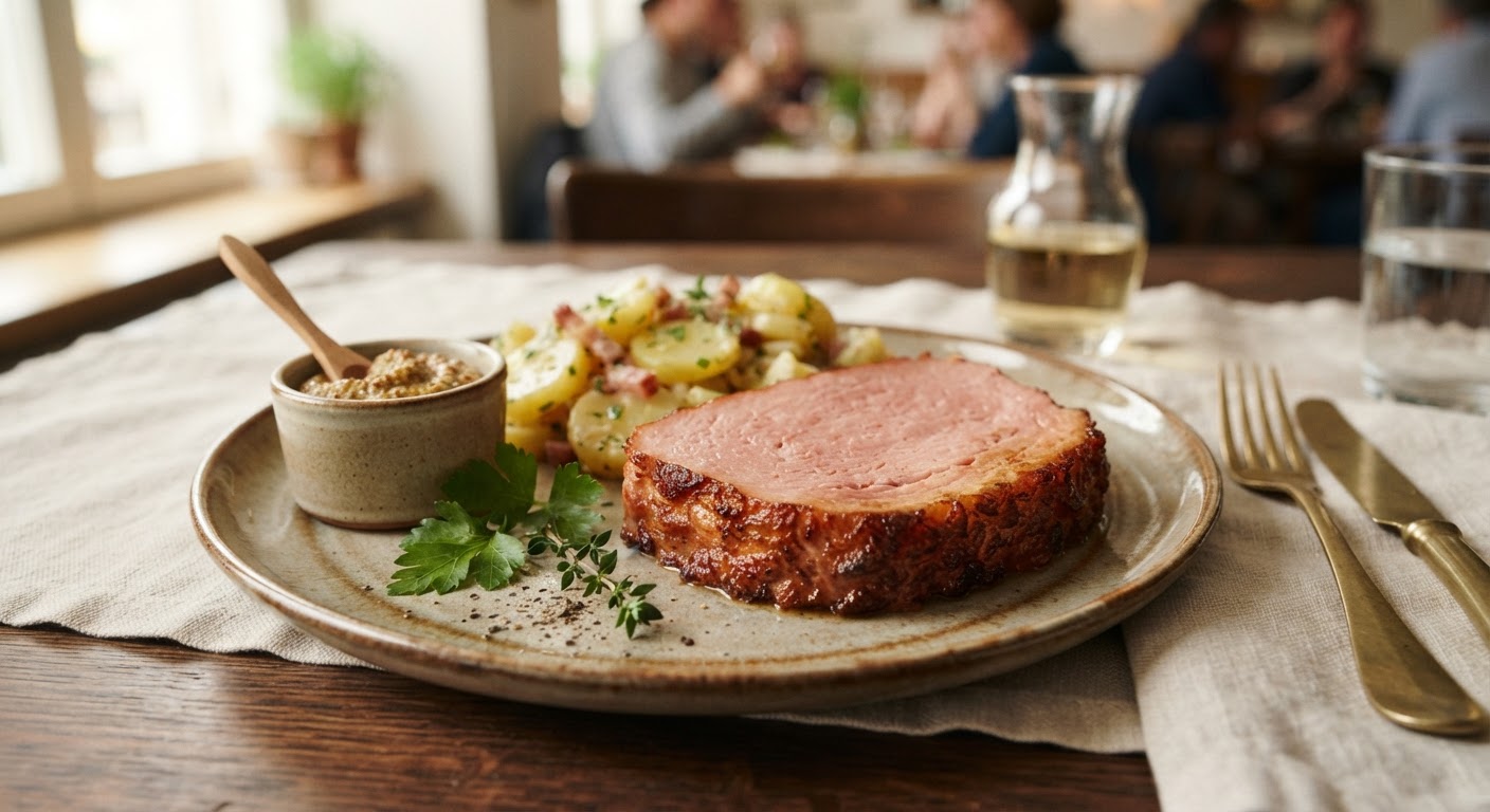 Leberkäse (Pain de viande bavarois)