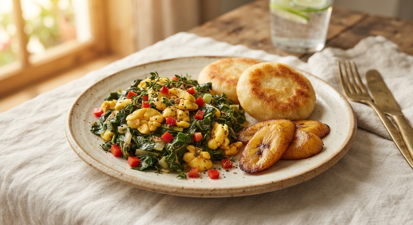 Ackee & Callaloo (Végétarien, Irie Style)