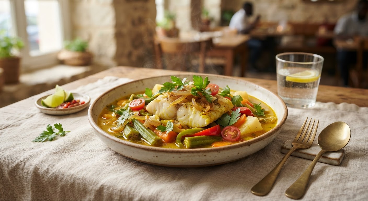 Caldou de Poisson à la Sénégalaise