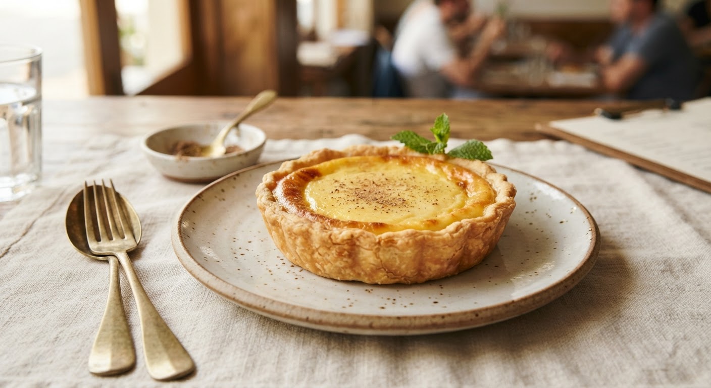 Custard tart