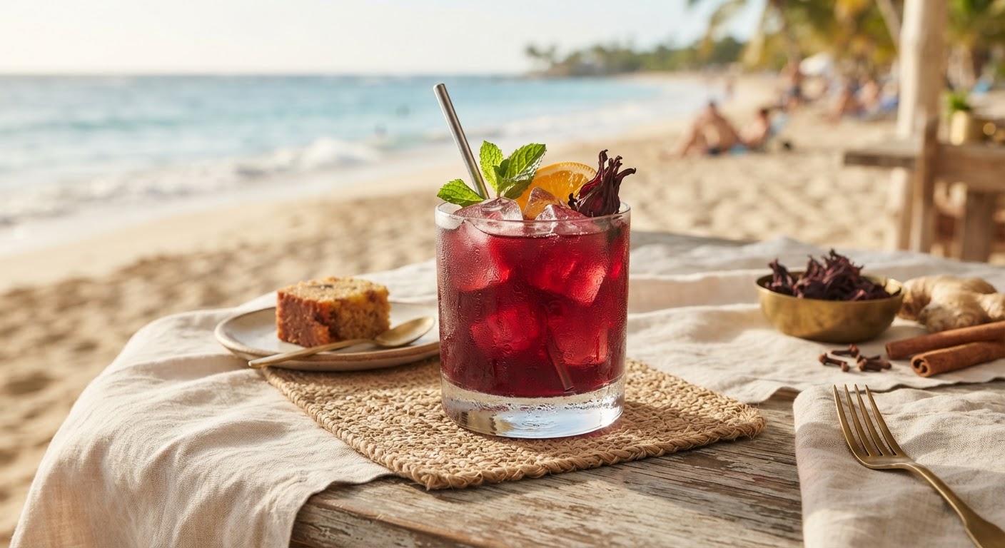 Sorrel Drink Irie (Boisson à l'Hibiscus Jamaïcaine)
